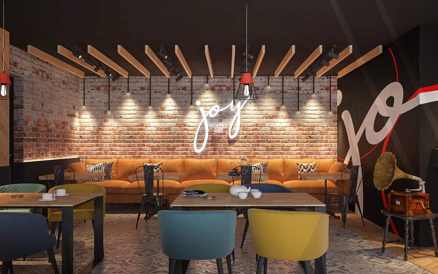 Joy Coffee Bar project presentation