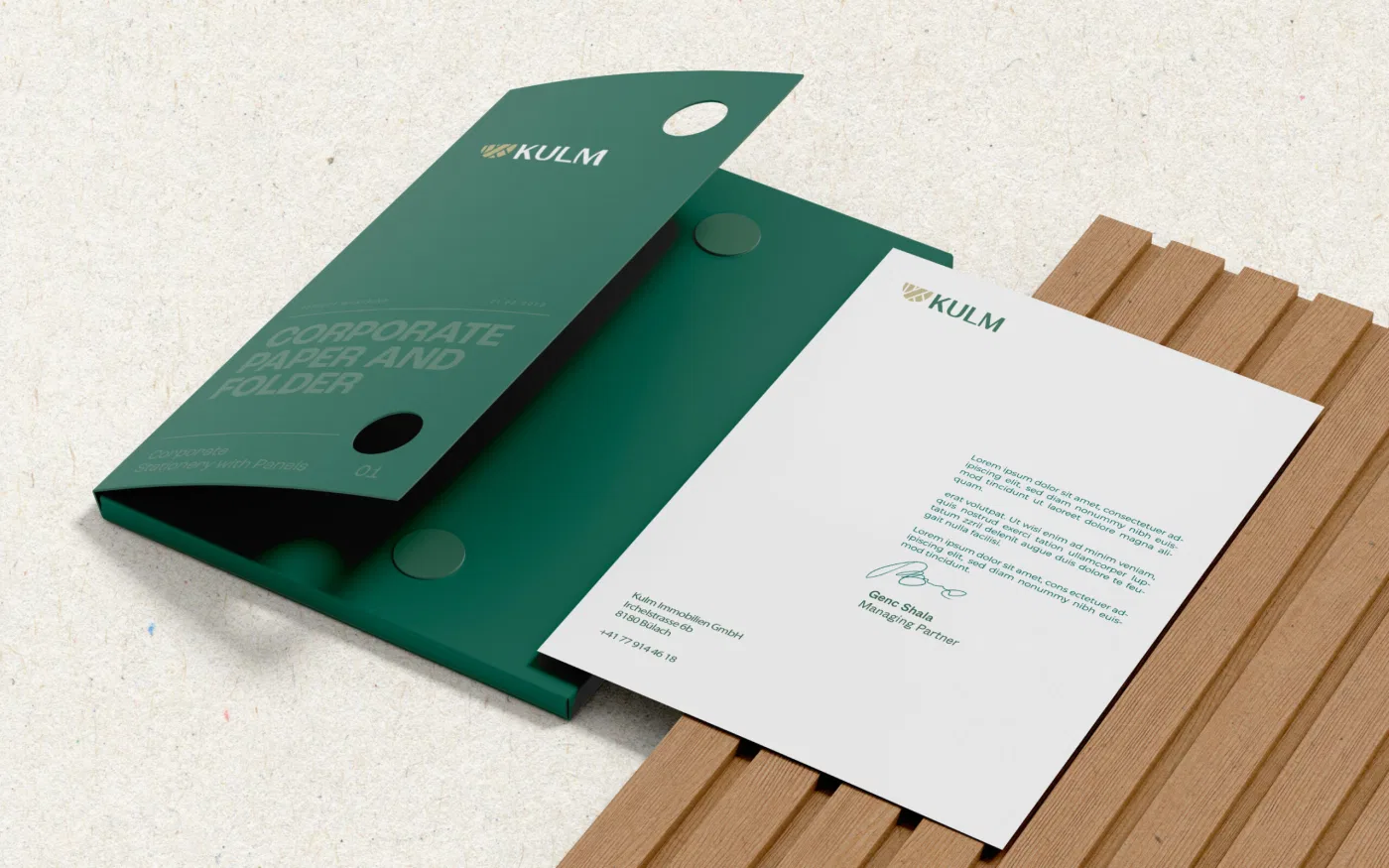 Kulm Immobilien project presentation