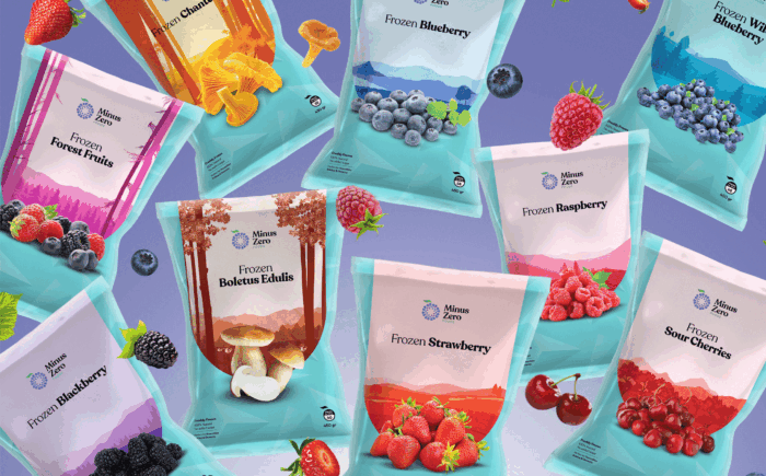Minus Zero Foods project by TROKIT